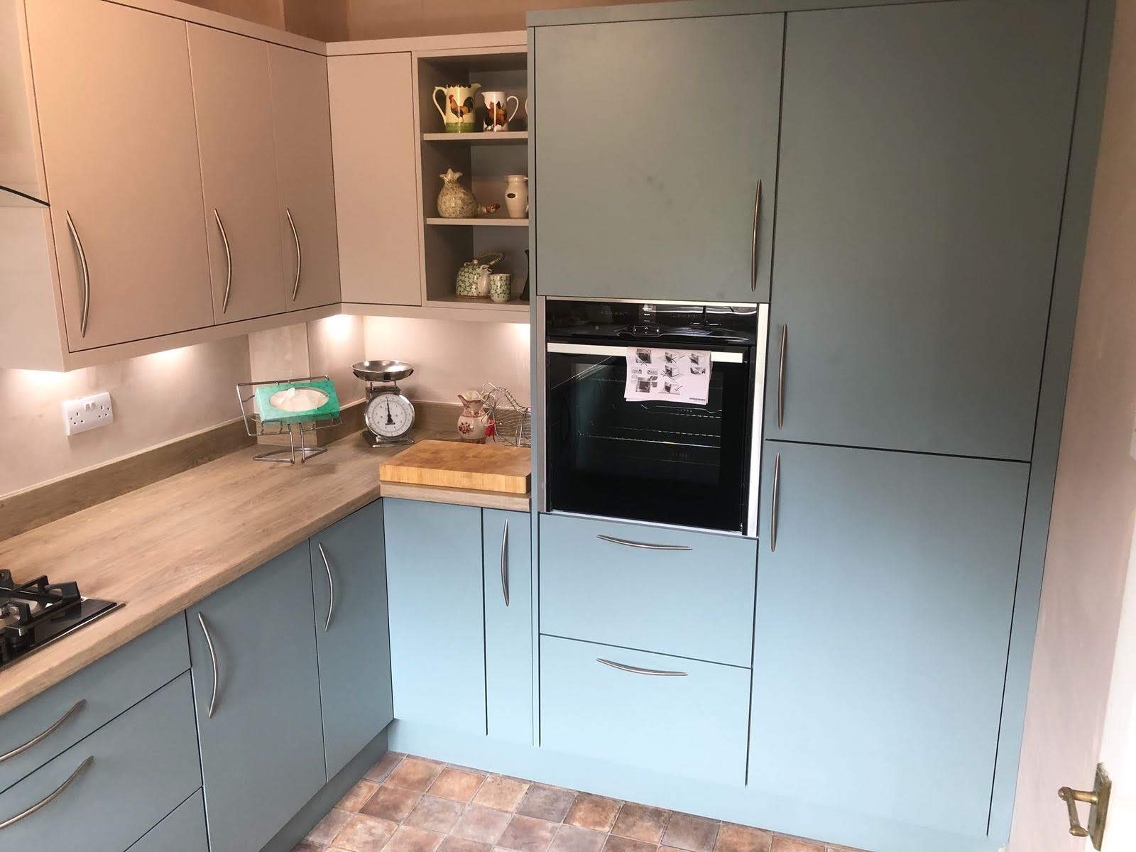 Worktop cutting and fitting